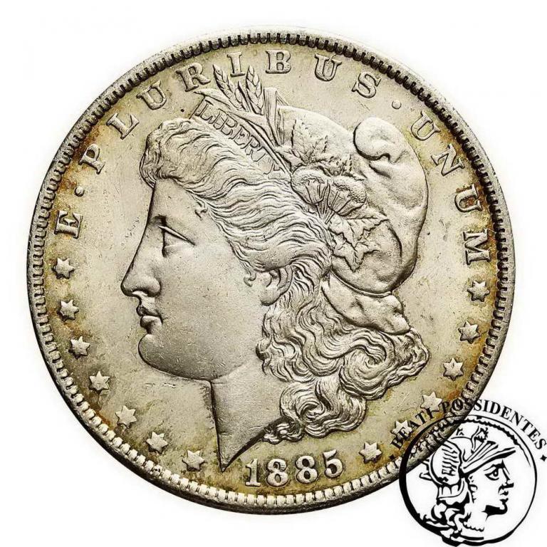 USA 1 $ dolar 1885 O /New Orlean/ st. 2+