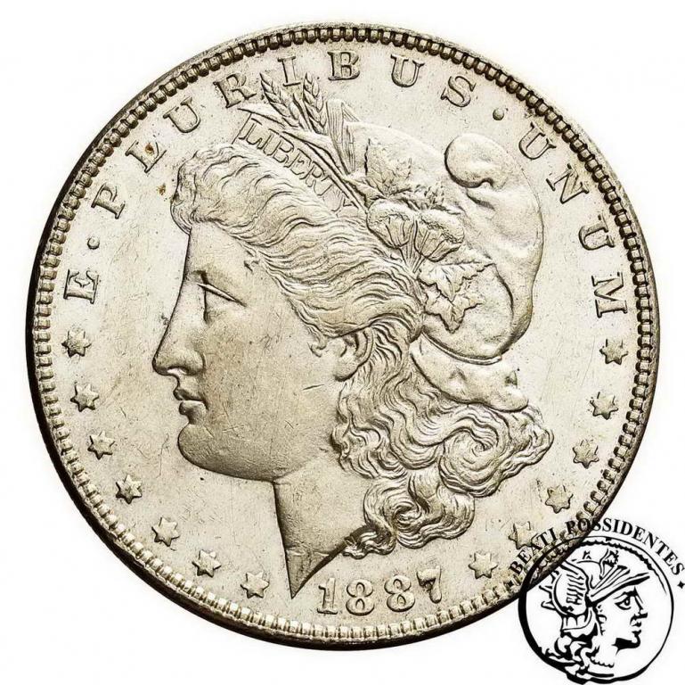 USA 1 $ dolar 1887 /Philadelphia/ st. 2