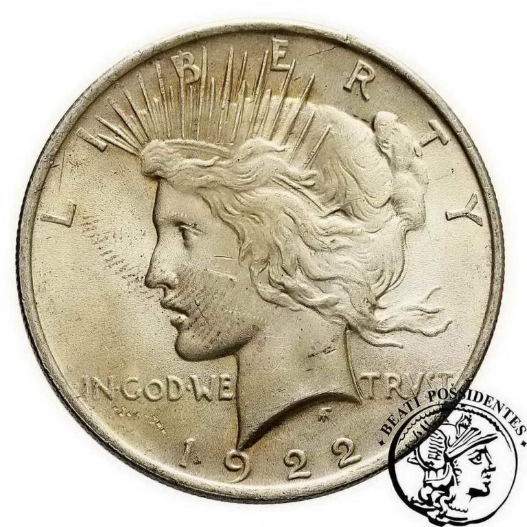 USA 1 $ dolar 1922 /Philadelphia/ st. 2