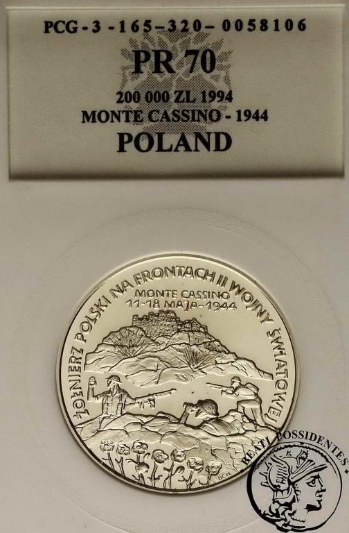 200 000 złotych 1994 Monte Casino PCG PR 70