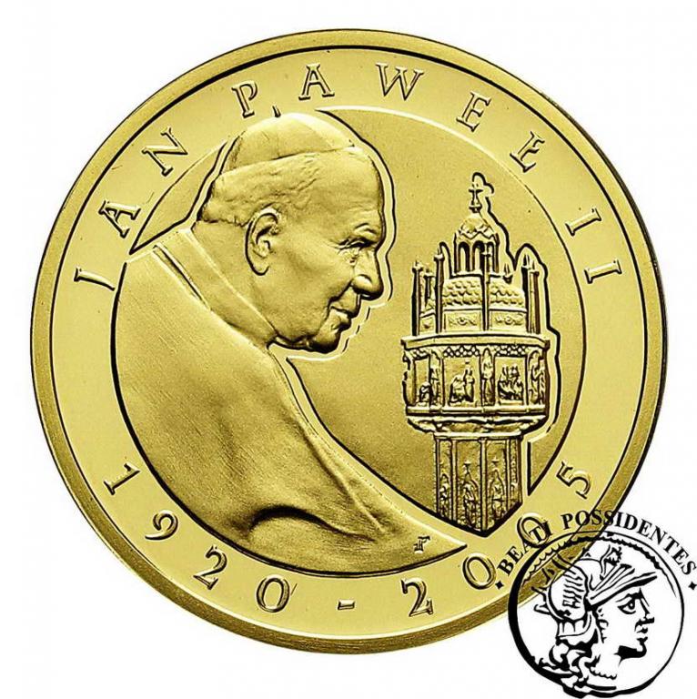 100 złotych 2005 Jan Paweł II Au st.L