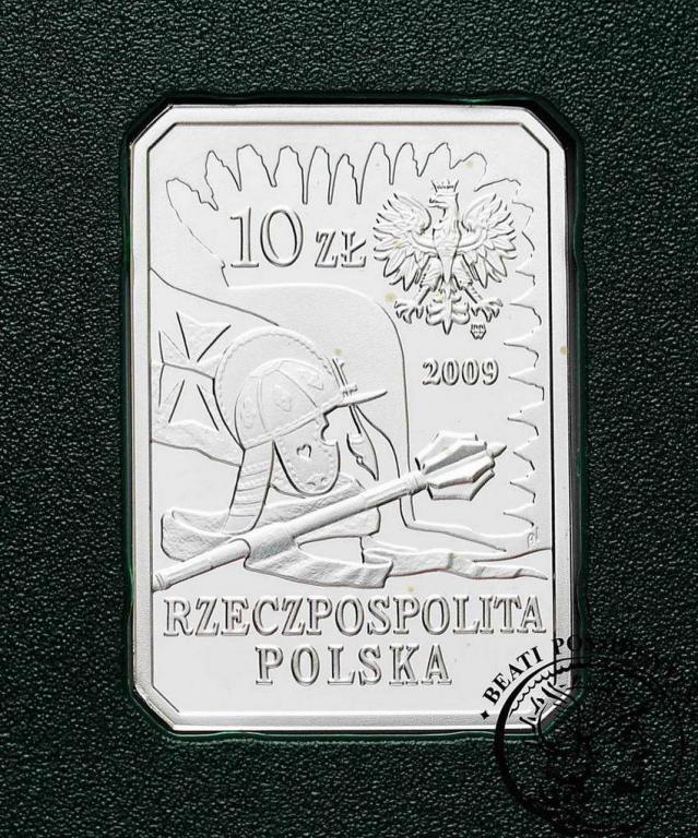 III RP 10 zł 2009 Husarz st.L
