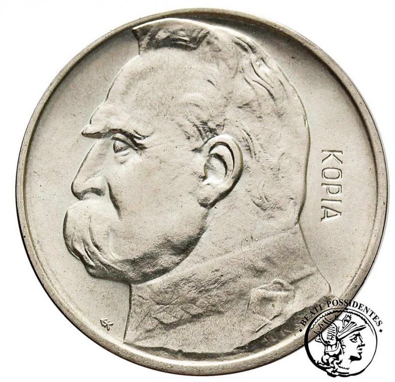 KOPIA 2 zł 1936 Piłsudski srebro st.1