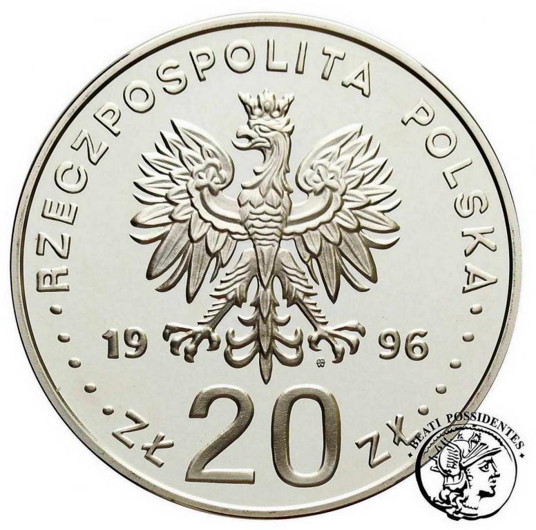 20 zl Tysiąclecie Miasta Gdańska 1996 st.L-