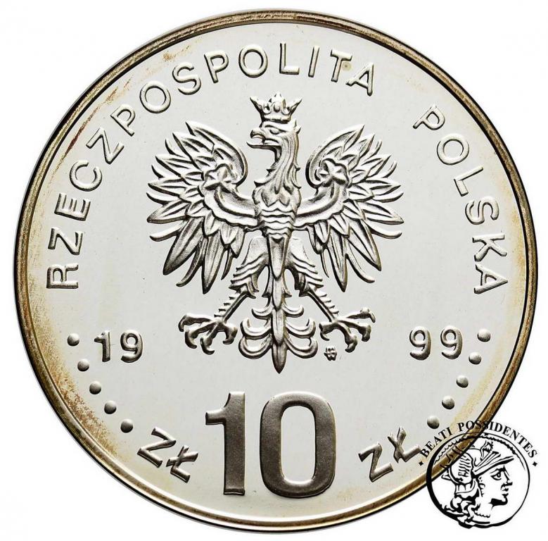 III RP 10 zł 1999 Władysław IV Waza półp stL-
