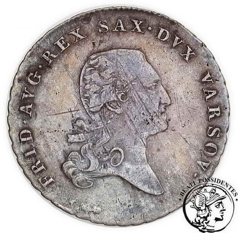 Księstwo Warszawskie złotówka 1814 st. 3+