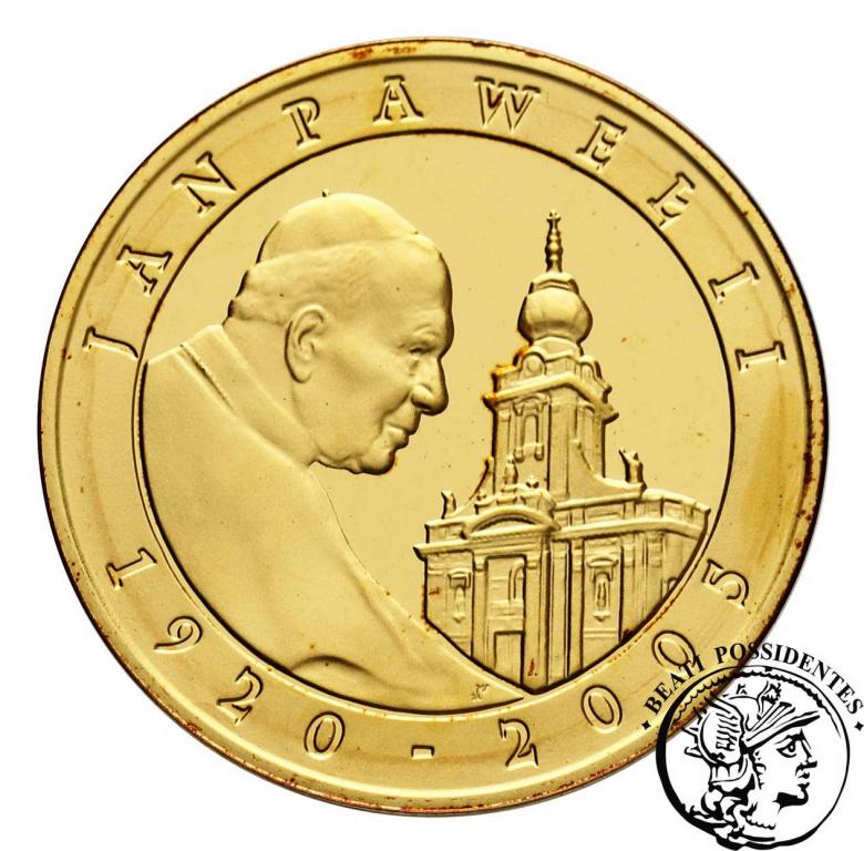 10 zł 2005 Jan Paweł II platerowany st. L-