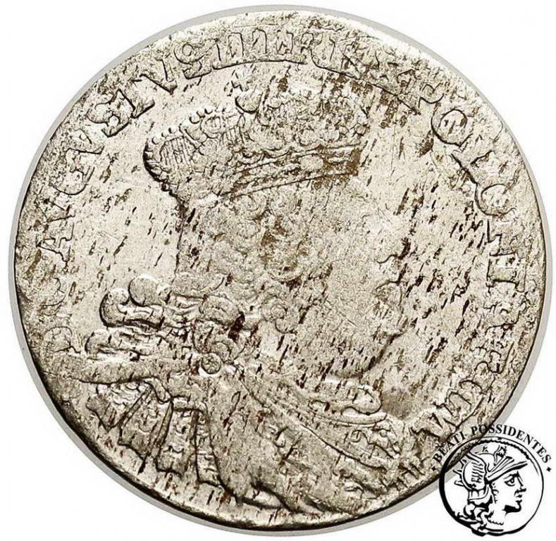 Polska August III Sas Szóstak koronny 1756 st.3