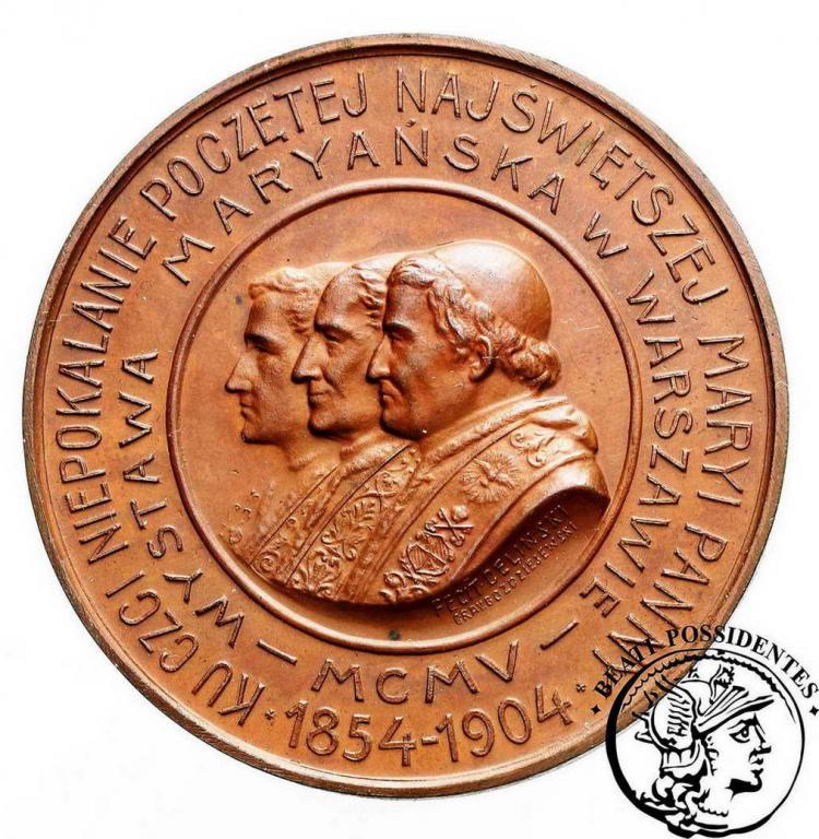 Polska Warszawa Mariańska 1905 medal st. 1