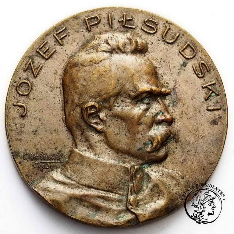 Polska Medal Józef Piłsudski 1920 st. 2-