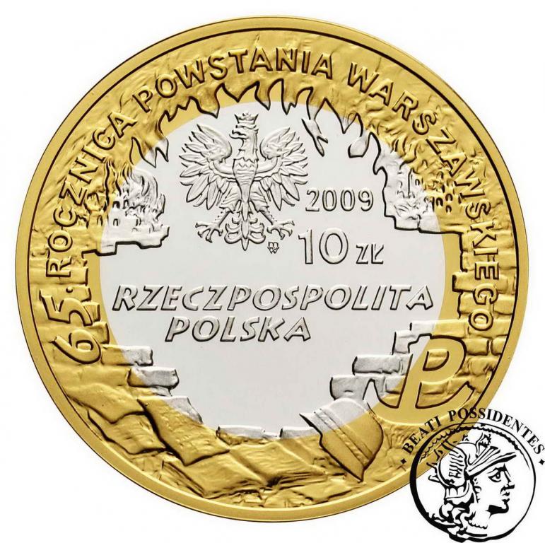 III RP 10 zł 2009 Tadeusz Gajcy st.L