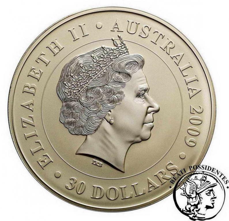 30 $ Dolarów 2009 Koala 1 kg Ag .999 st.1