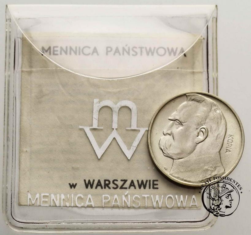 Polska KOPIA 2 złote 1936 Piłsudski st. 1