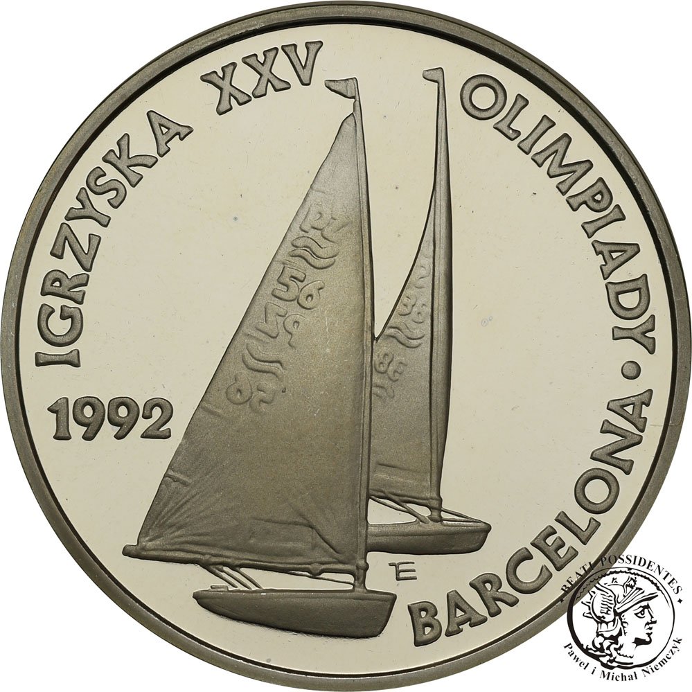 200 000 złotych 1991 Barcelona żaglówki st.L-