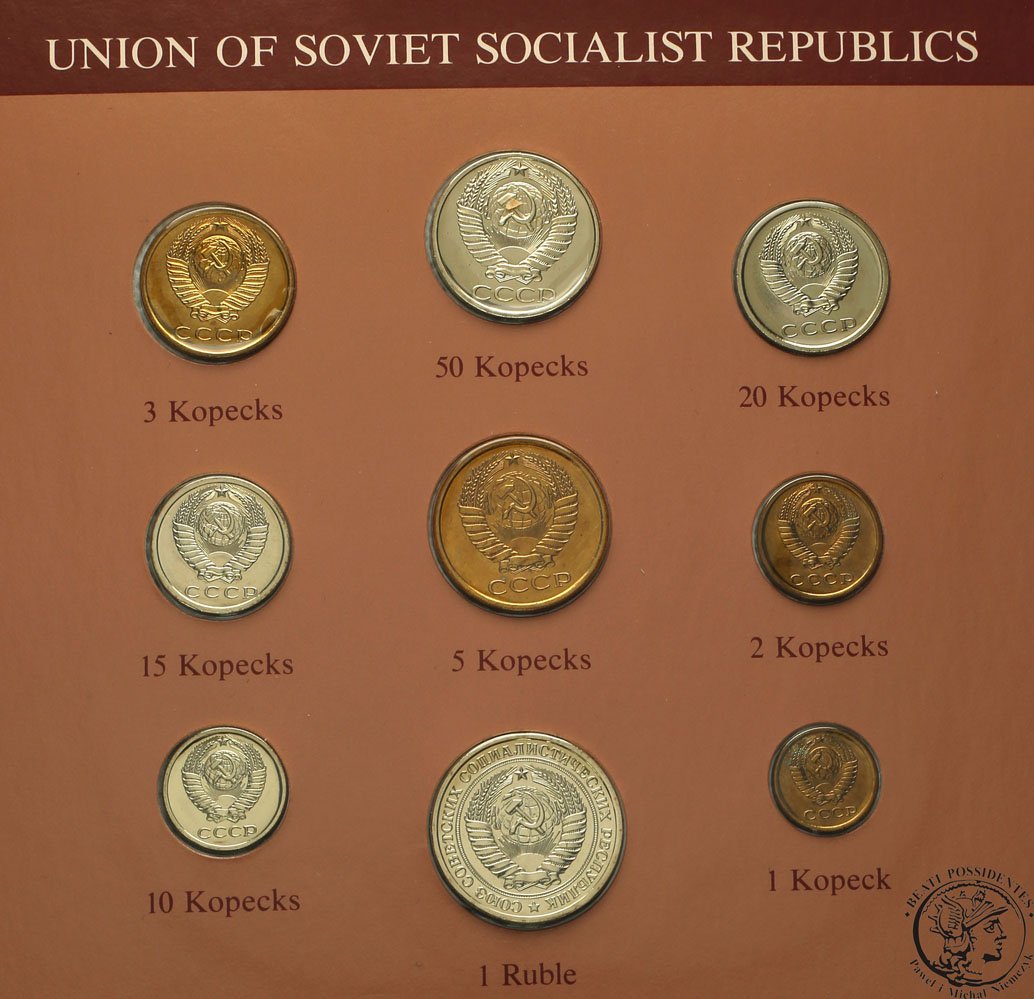 Rosja zestaw rocznikowy 1976 st.1