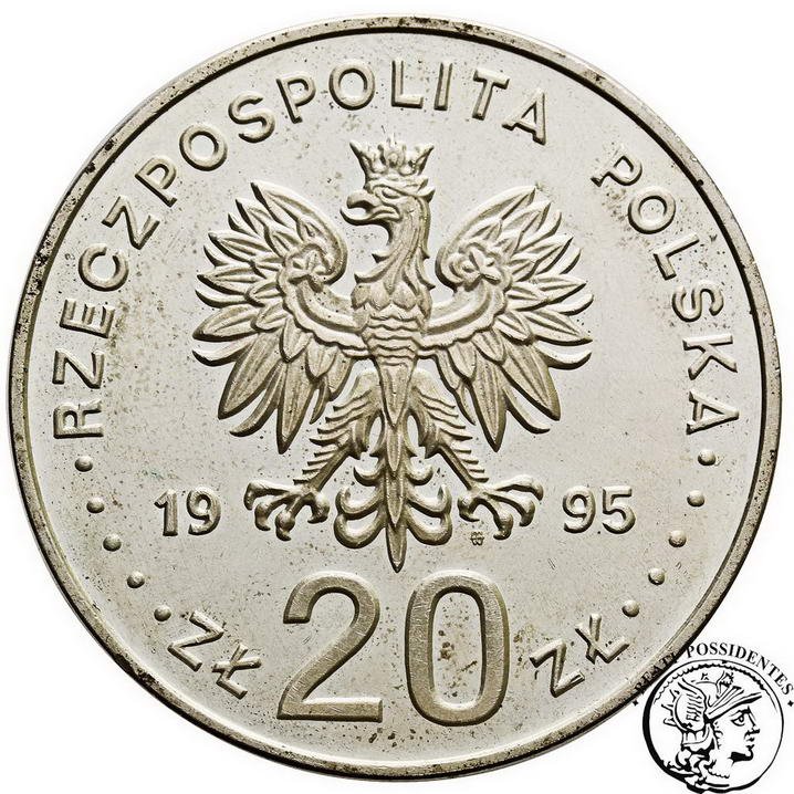III RP 20 złotych 1995 Katyń st.L-