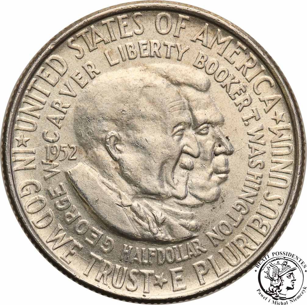 USA 1/2 dolara 1952 Carver / Booker st. 1-