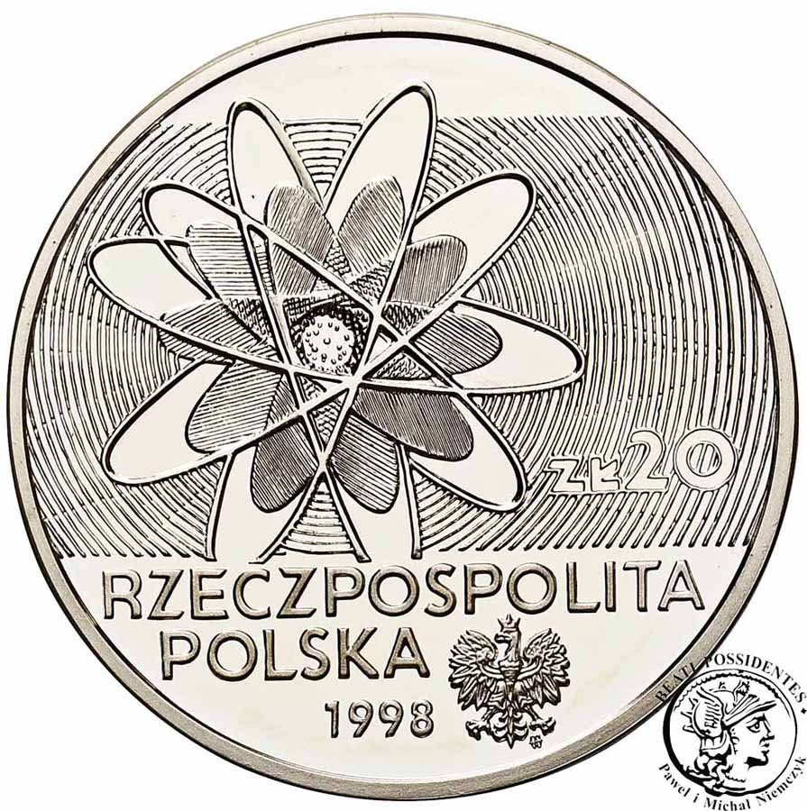III RP 20 złotych 1998 Polon i Rad stL