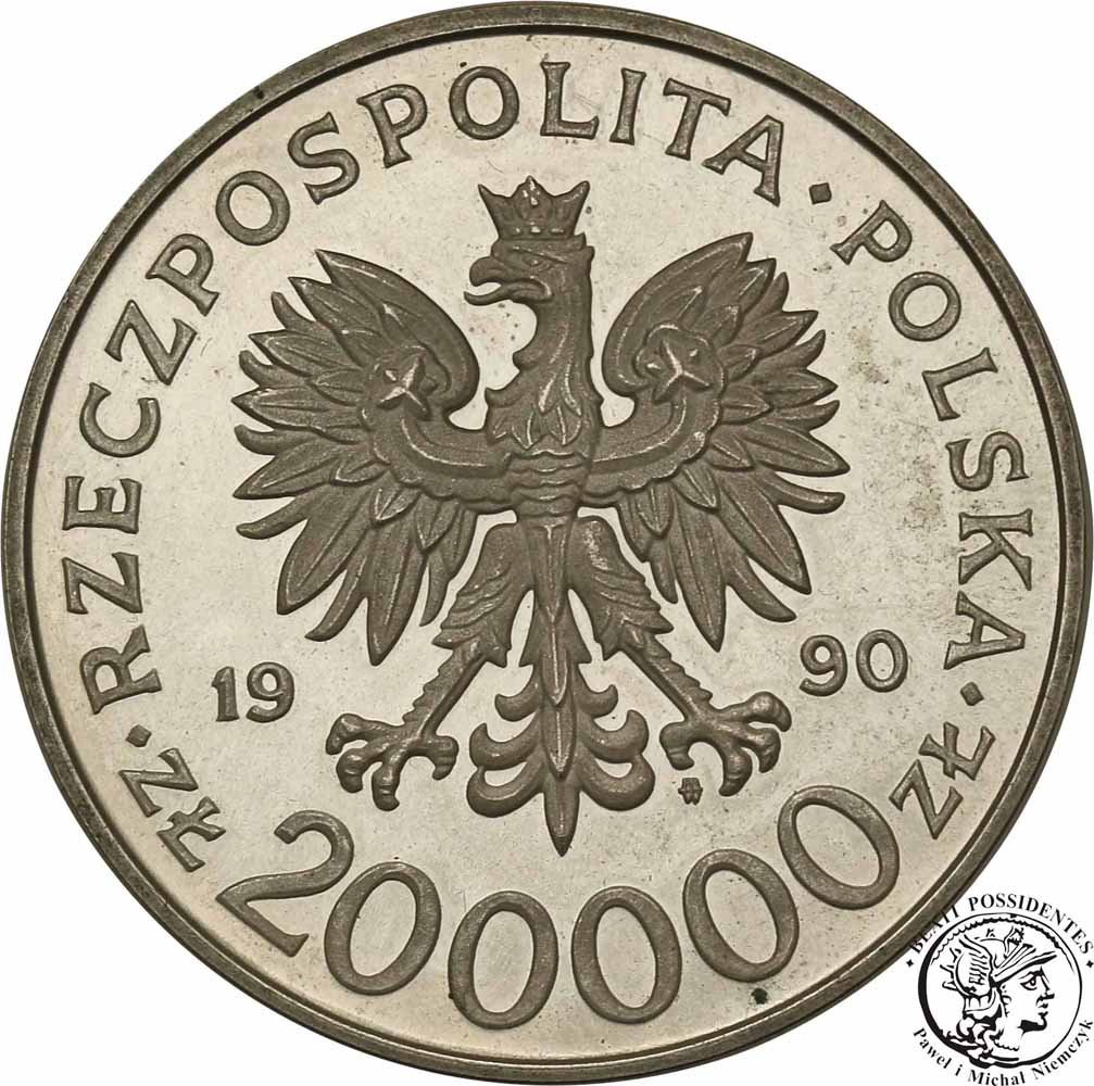 200 000 złotych 1990 Bór Komorowski st. L-