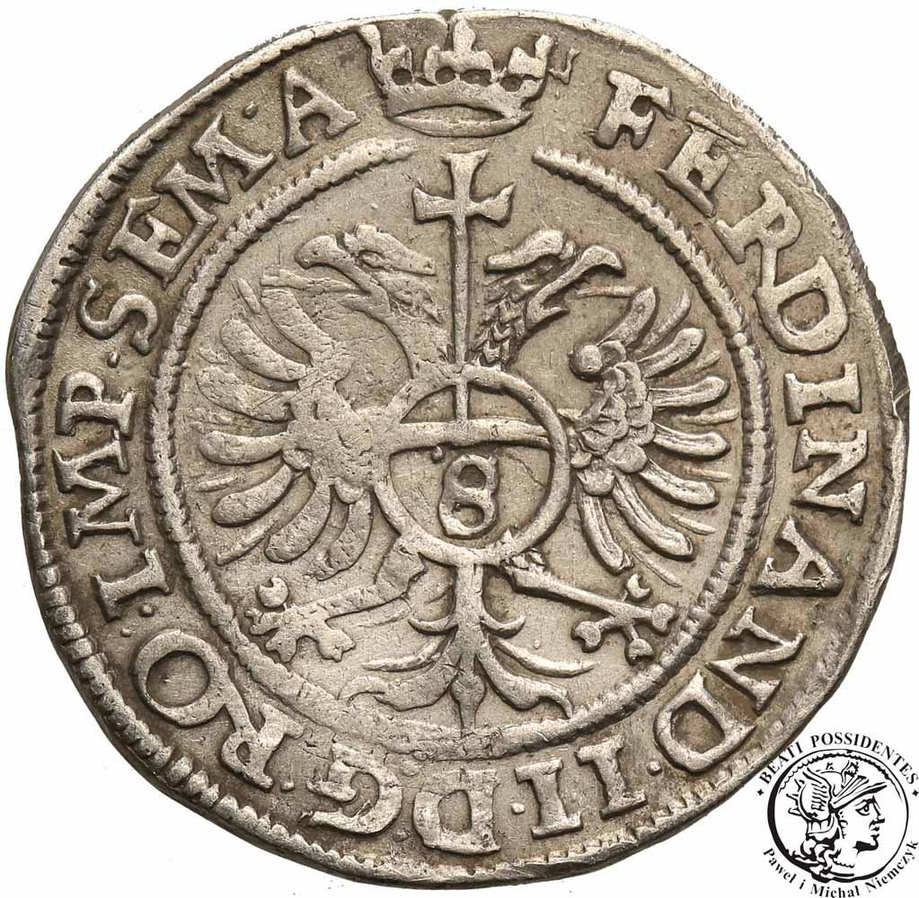 Niemcy Lubeka 1/4 talara (8 schilling) 1637 st. 3
