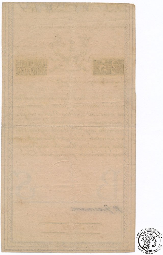 Insurekcja Kościusz. 25 złotych 1794 seria B