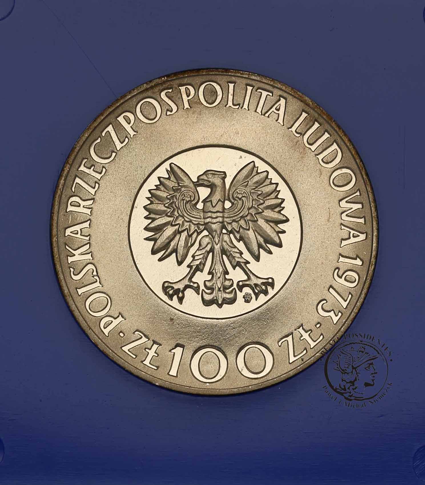 PRL 100 złotych 1973 Kopernik st.L