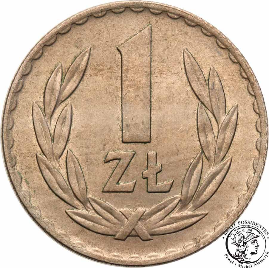 1 złoty 1949 miedzionikiel st. 1