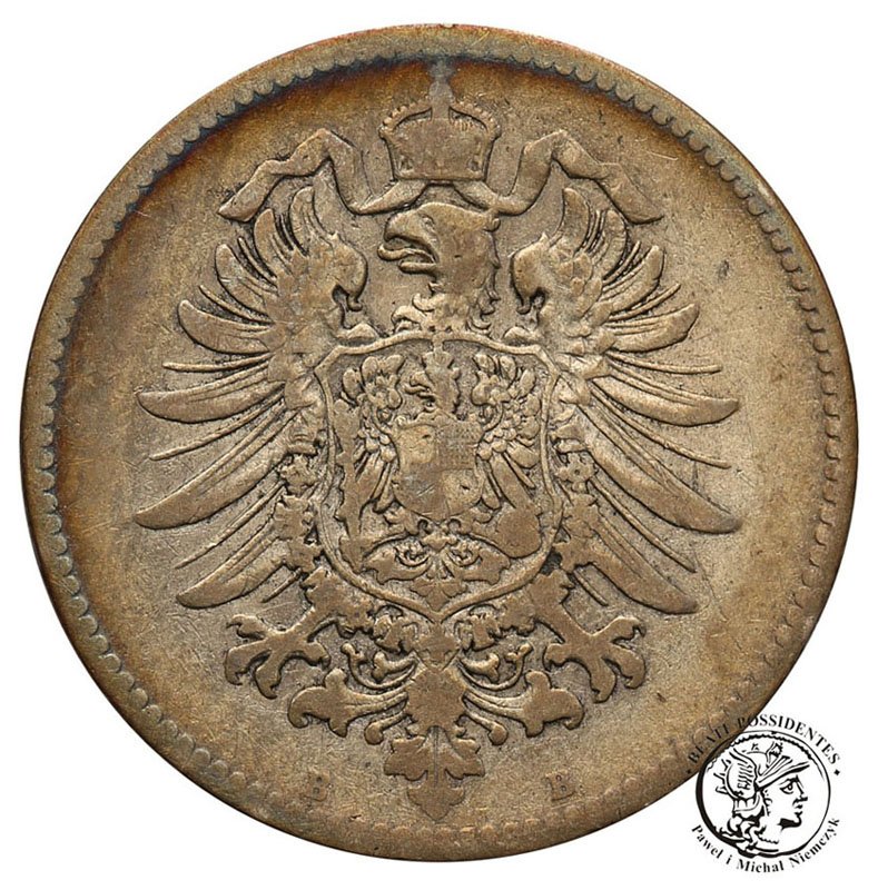 Niemcy Kaiserreich 1 Marka 1873 B st.3