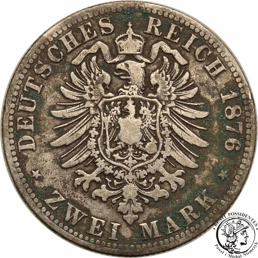 Niemcy Prusy 2 Marki 1876 A st. 3-