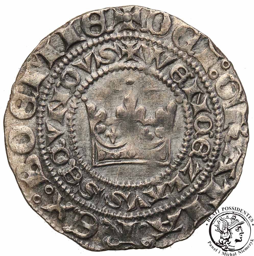 Polska/Czechy Wacław II 1300-1305 grosz praski