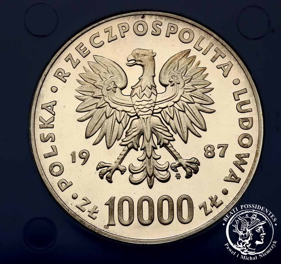 10000 złotych 1987 Papież Jan Paweł II st.1