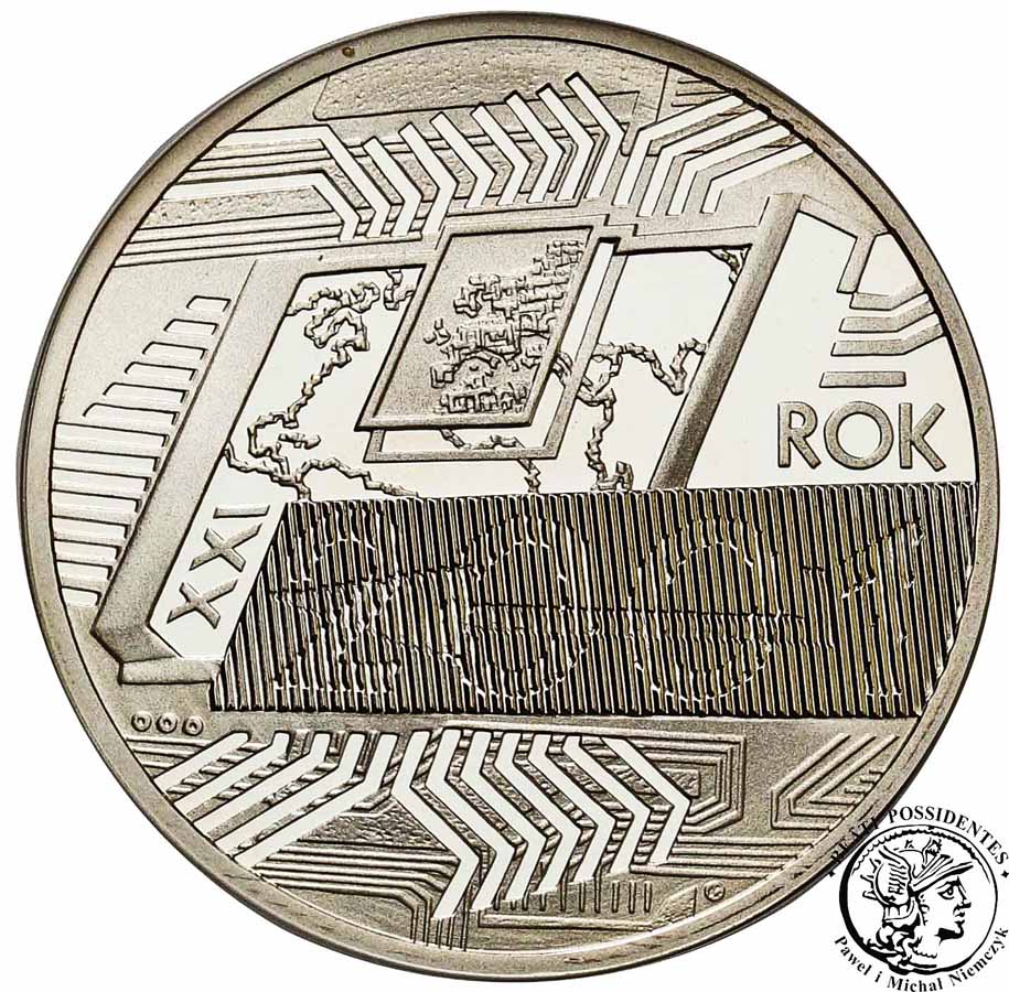 III RP 10 złotych 2001 ROK 2001 st.L