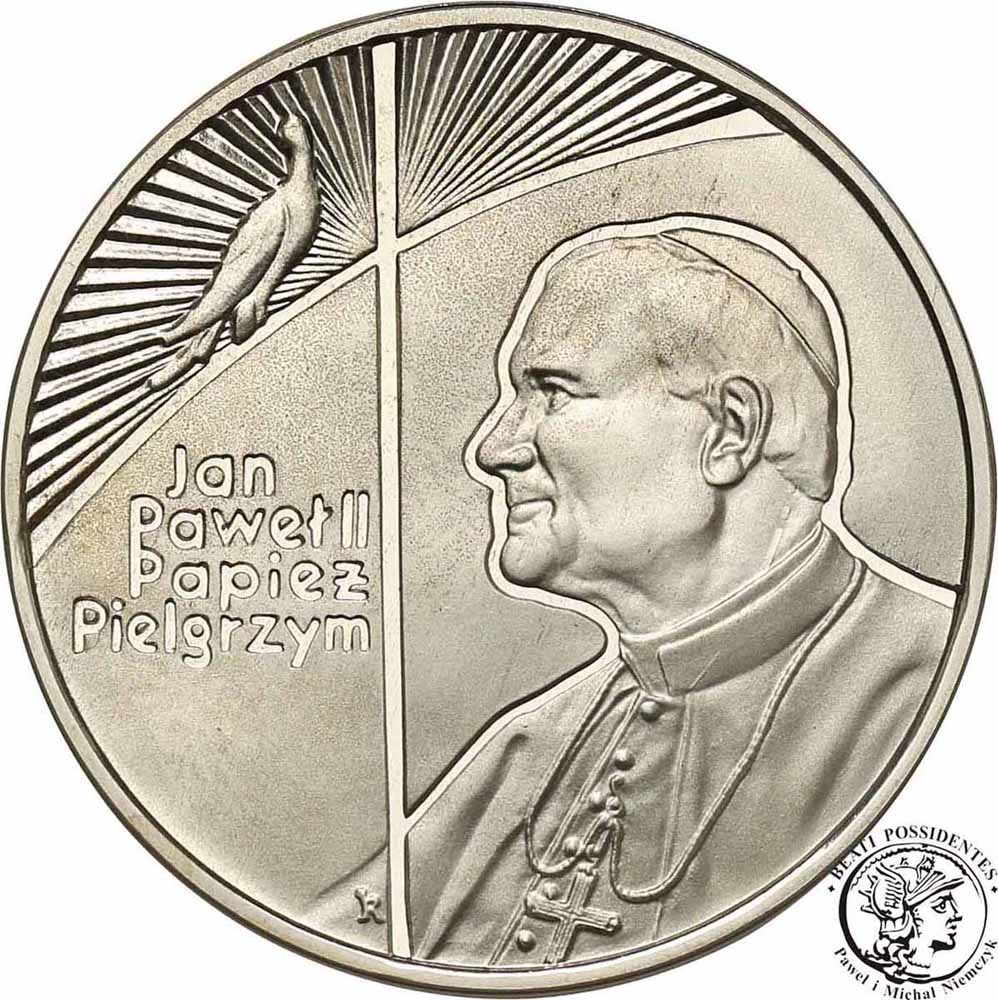 10 złotych 1999 Jan Paweł II Papież Pielgrzym st.L