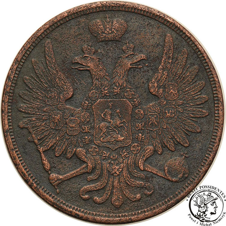 3 kopiejki 1859 BM Warszawa Aleksander II st.3