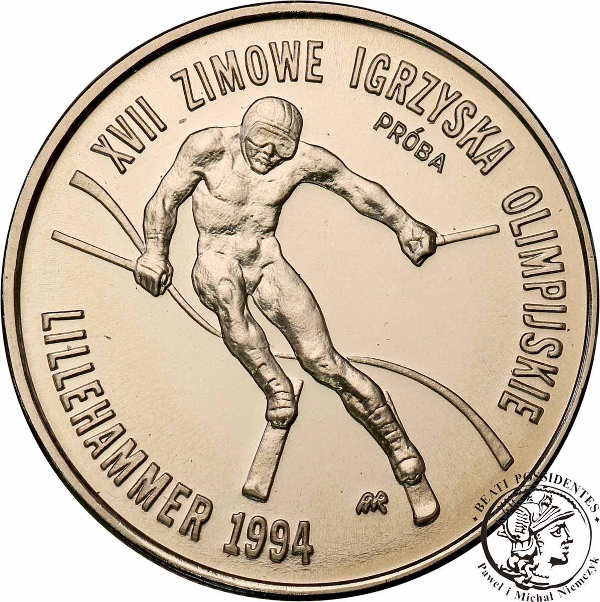 PRÓBA Nikiel 20 000 złotych 1993 Lillehammer st1