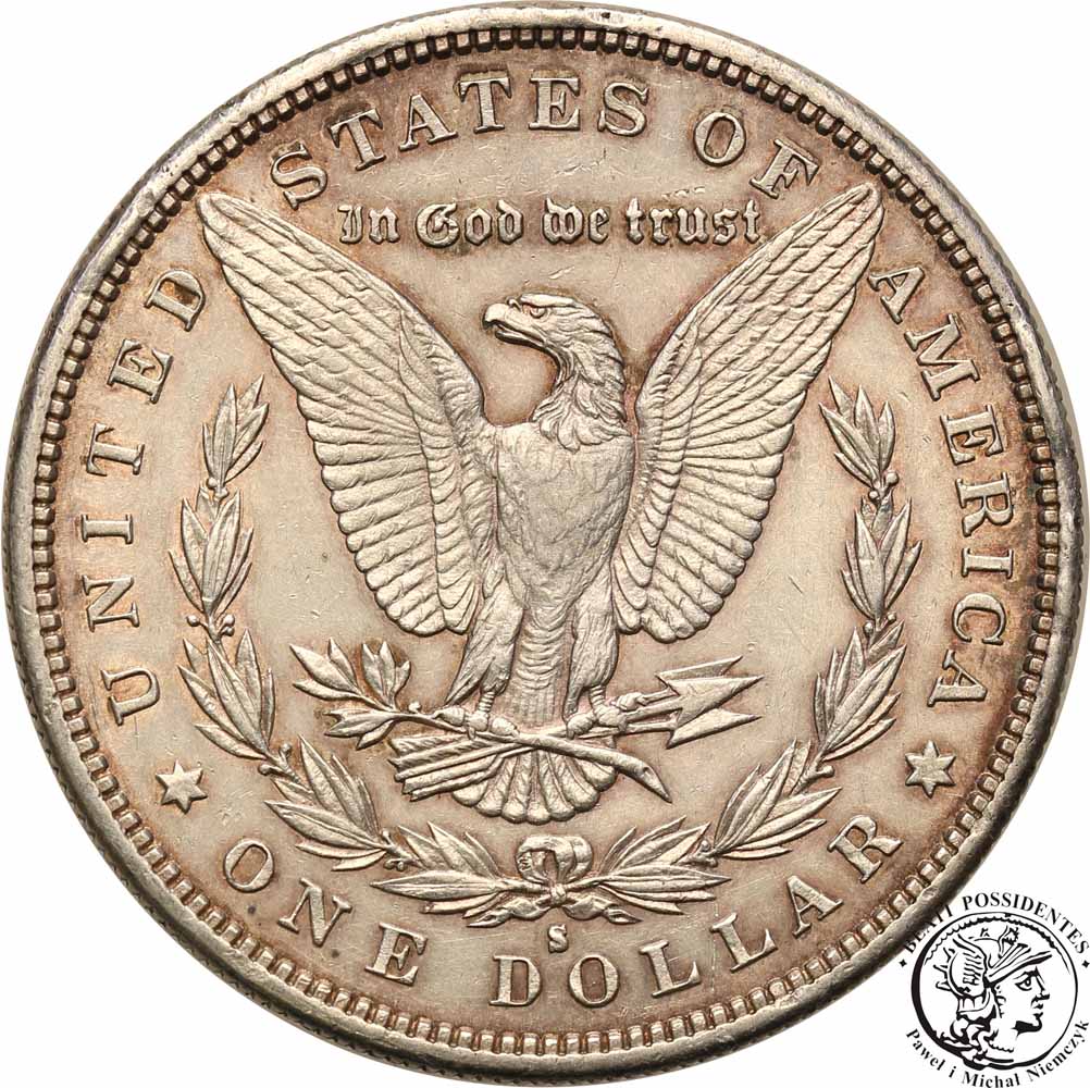 USA 1 dolar 1882 "S" San Francisco st.2-