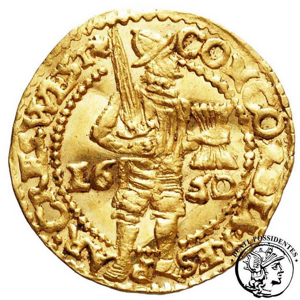 Niderlandy Zachodnia Fryzja dukat 1650 st.3+
