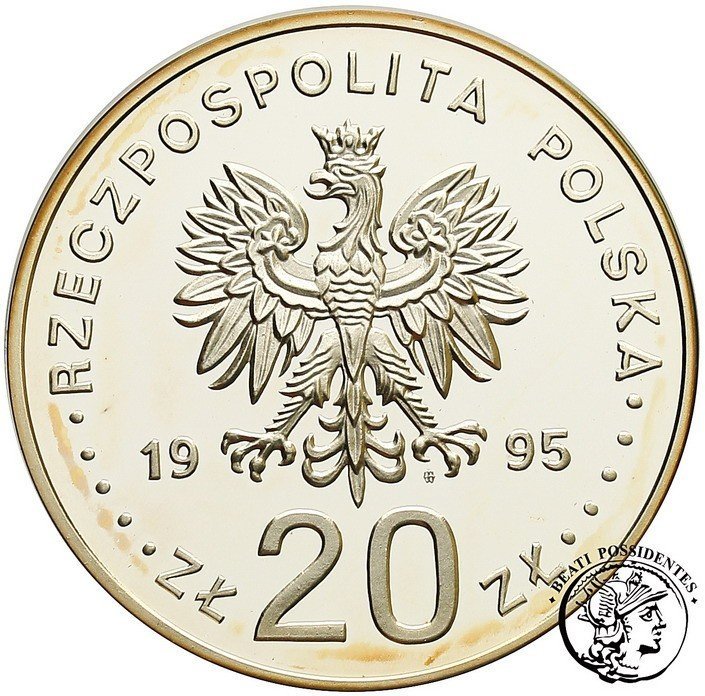 Polska III RP 20 złotych 75 rocznica Bitwy Warszawskiej 1995 st.L