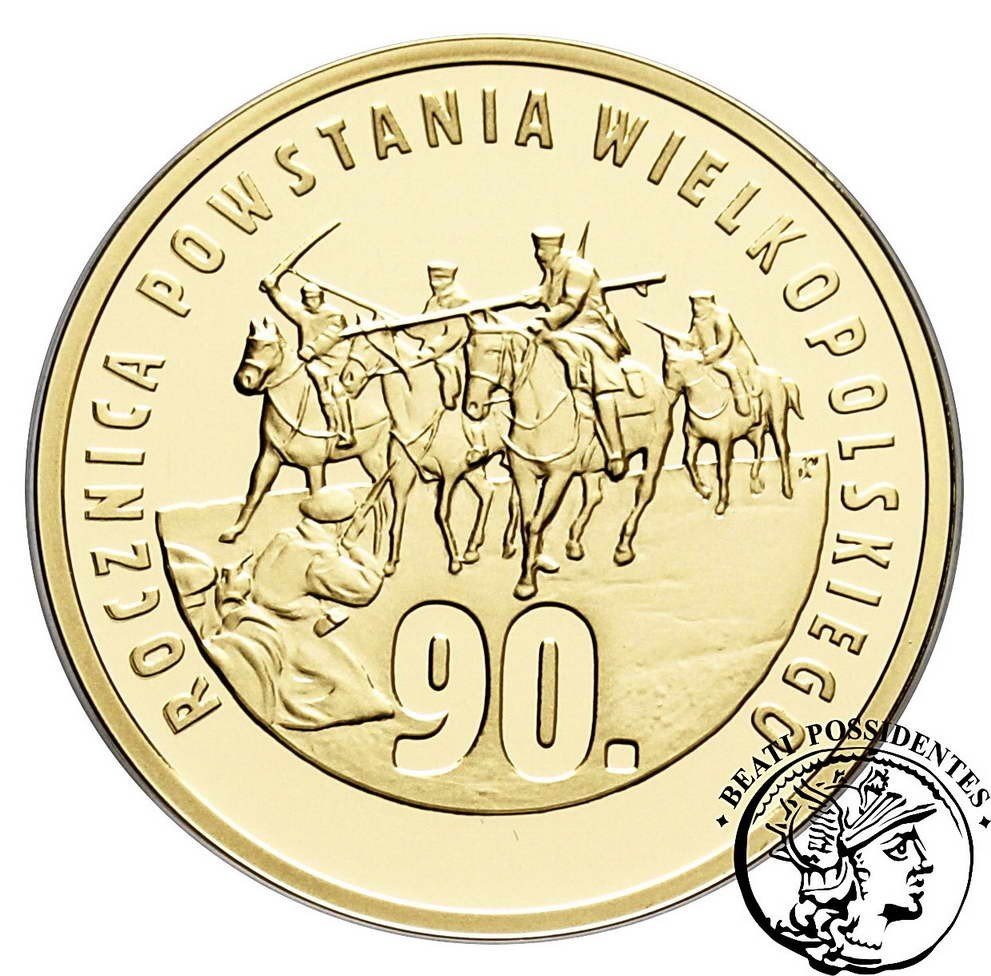 Polska 200 złotych 2008 Rocznica Powstania Wielkopolskiego st.L