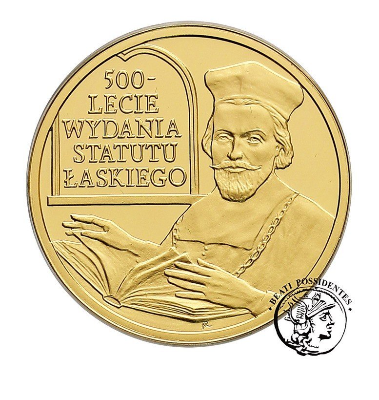 100 zł 500- Lecie Statutu Łaskiego st. L