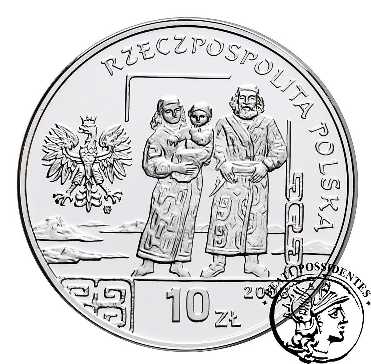 Polska 10 złotych 2008 Piłsudski Bronisław st.L