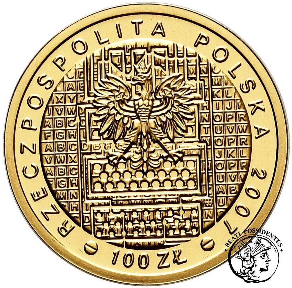 Polska III RP 100 zł Enigma st. L