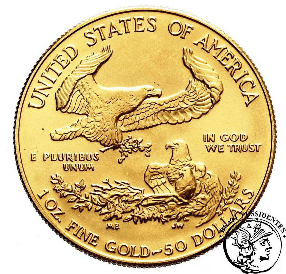 USA 50 $ Dolarów 1987 (1 oz Au) st.1