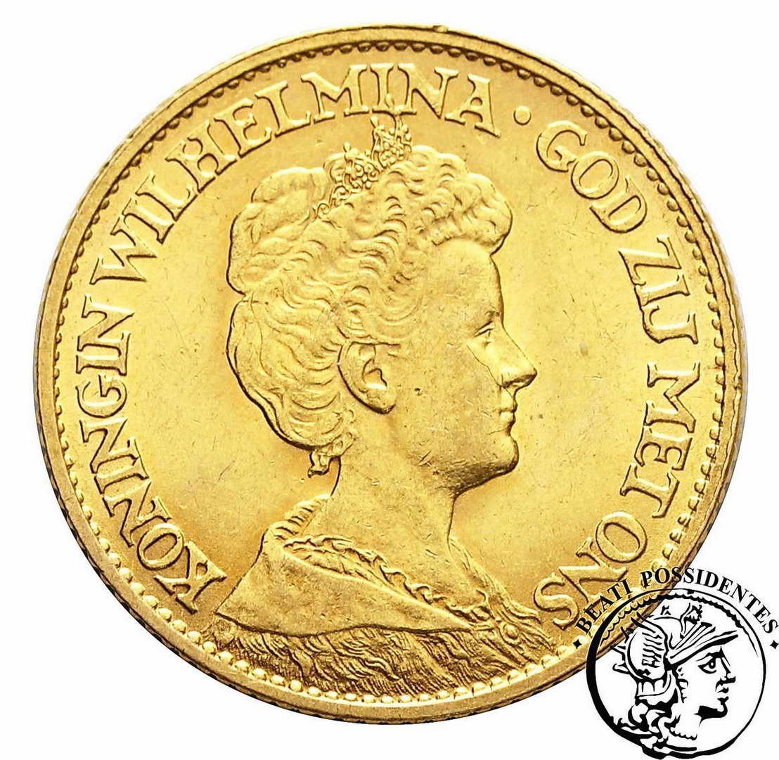 Holandia 10 Guldenów 1912 st.2