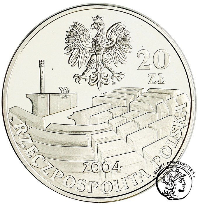 Polska III RP 20 złotych 15-Lecie Senatu III RP 2004 st.L