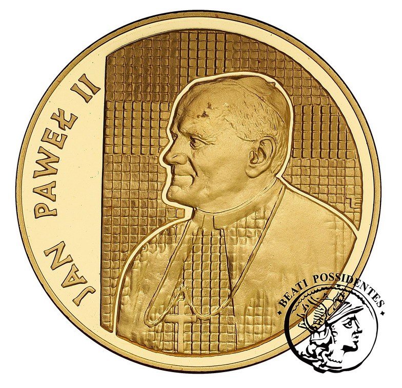 Jan Paweł II Papież 200 000 złotych 1989 (na kratce) – 12 uncji Au st. L