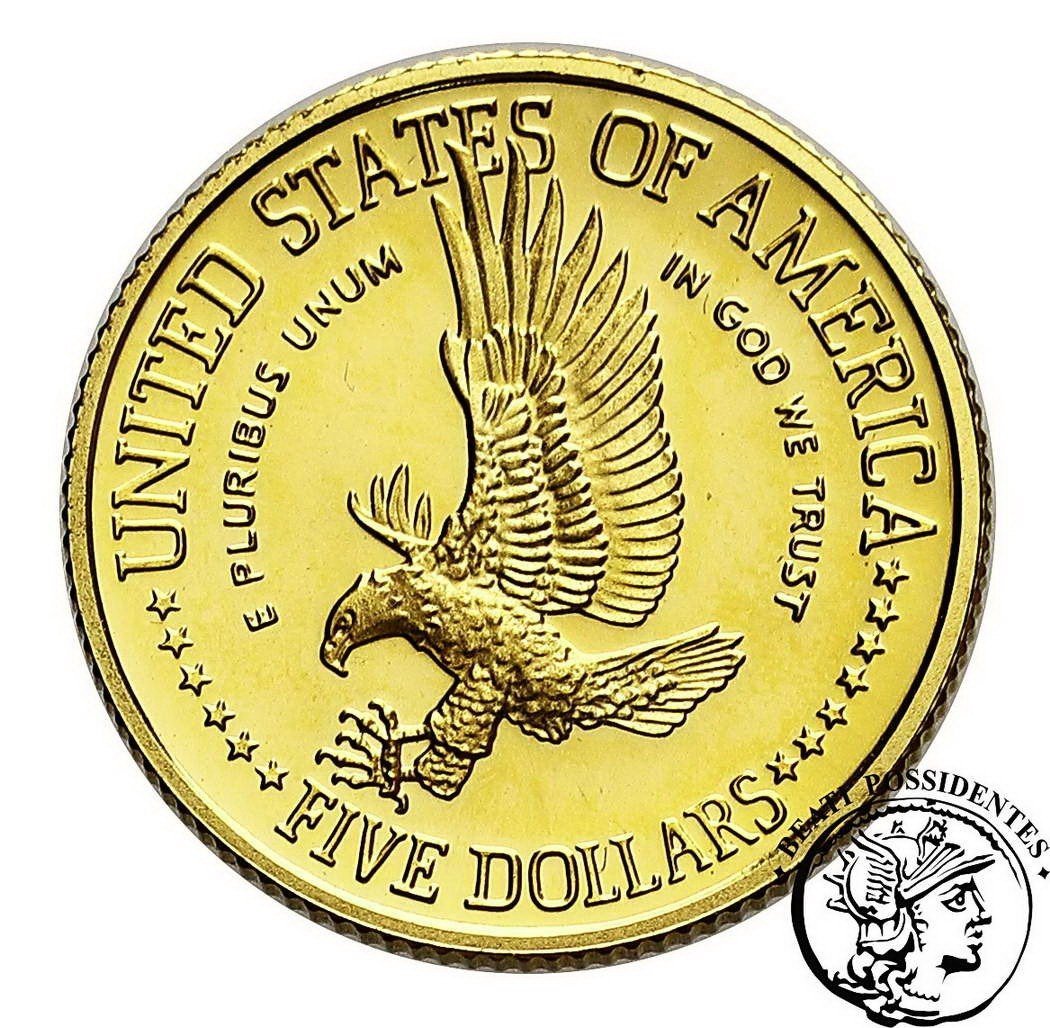 USA 5 $ dolarów 1986 Statua Wolności 100-lecie st. L