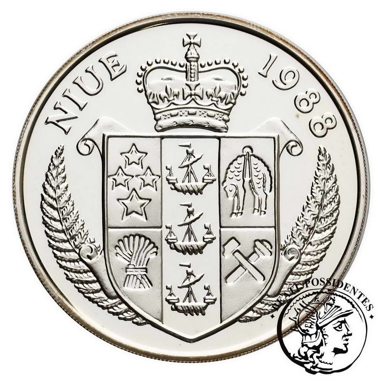 Niue 50 dolarów 1988 Kennedy st. L-