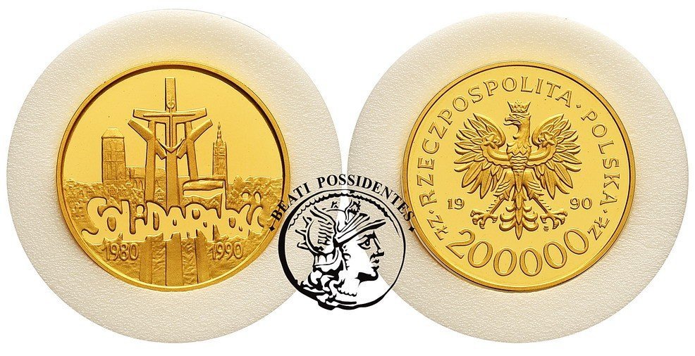 Polska III RP Solidarność Set 1990 st. L (3 szt)
