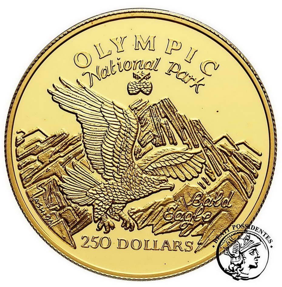 Wyspy Coocka 250 dolarów 1996 orzeł (1oz Au) st.L